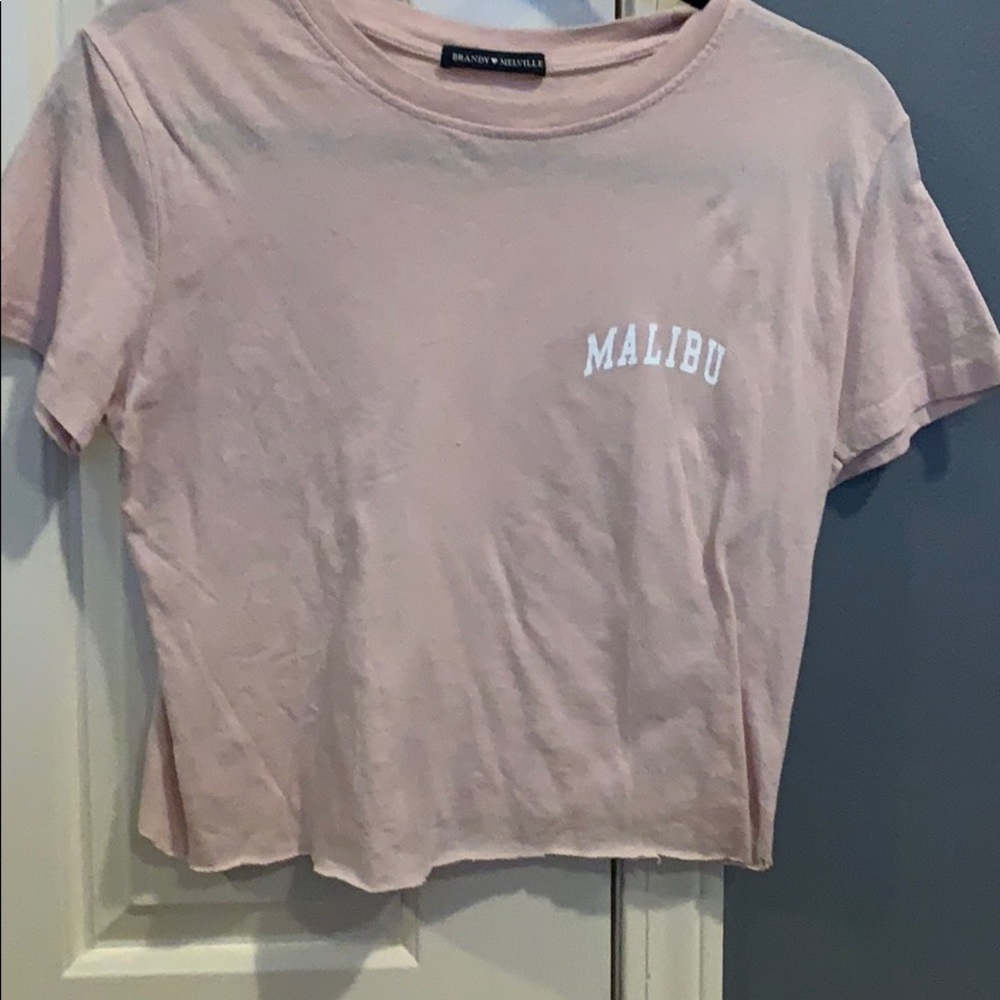BRANDY CROPPED MALIBU TEE